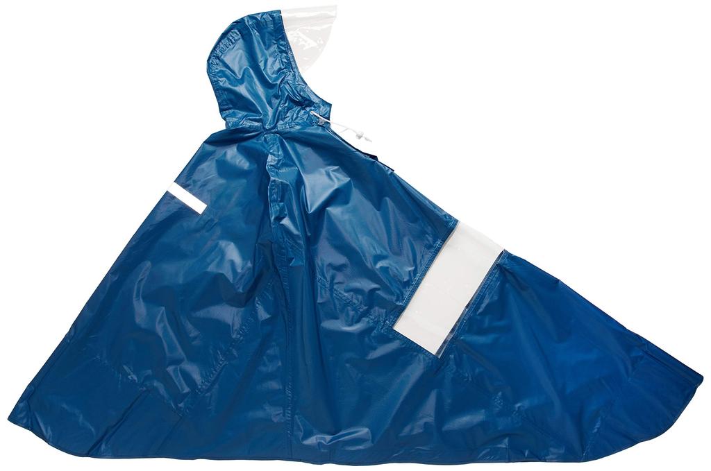 Sagizaka Windowed Free 76557 Poncho, Blue, Size,