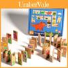 Dinosaur Memory Matching Puzzle With Wooden Construction For Children Learning Activity