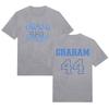 Off Campus Komfort Briar University Hockey Hände Weg T-Shirts GRAHAM 44 Zweiseitiger Druck T-Shirts Hohe Qualität Baumwolle T-Shirts Unisex