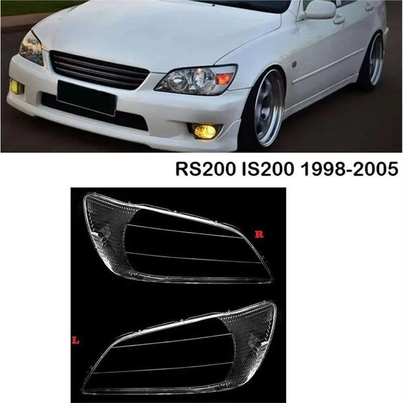 For Lexus IS200 2001-2003 Car Headlamp Lens Replacement Headlight Glass Plastic Shell Cover Lampshade