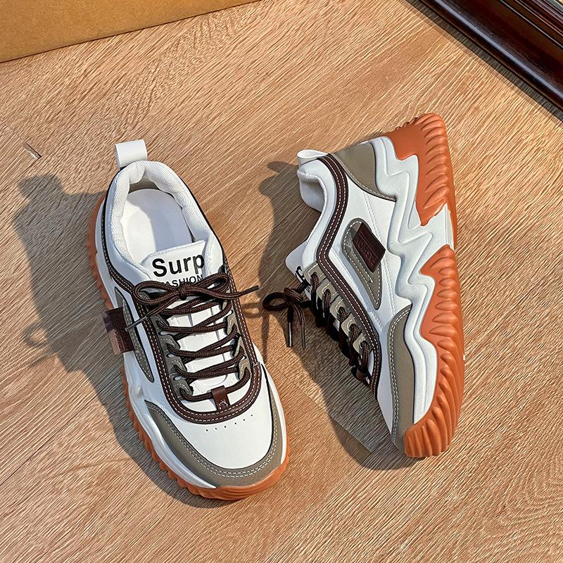 

Поддержка 20252025 осень новые дышащие кроссовки на толстой подошве папины кроссовки повседневная спортивная обувь взрыв 40