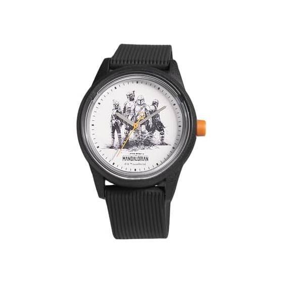 [Citizen Watch] Часы Star Wars Коллекция STAR WARS Мандалорец Q&Q Cue & Cue Smile Солнечные Солнечные Аналоговые Водонепроницаемость 10 АТМ Уретановый Ремешок