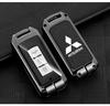 Mitsubishi Outlander, ASX, Pajero Key Case: Durable Metal Shell with Secure Buckle.