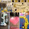 1000Pcs Invisible Double Side Adhesive Dots for Balloon Craft 1.2cm Clear Dots Sticker Removable for Wedding Decoration