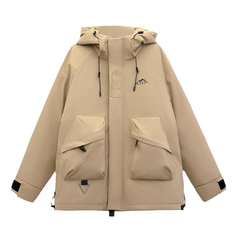 Jacket Men's Outdoor Tooling Wind Jacket Men's and Women's Hooded Trend Brand Versatile Wear-resistant Jacket Windbreaker