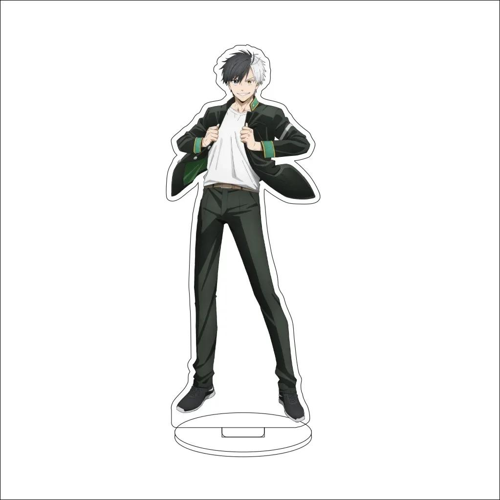 16CM Anime WIND BREAKER Cosplay Ornaments Sakura Haruka Nirei Akihiko Acrylic Stand Figure Stand Halloween Gifts