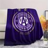 Coperta di Flanella Stampata FK Austria Vienna, Alta Qualità, Confortevole per Tutte le Stagioni, Arredamento per la Casa, Calore e Comfort
