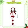 Christmas Bell Hanging Ornament Decorative Pendant Tree Decoration for Outdoor