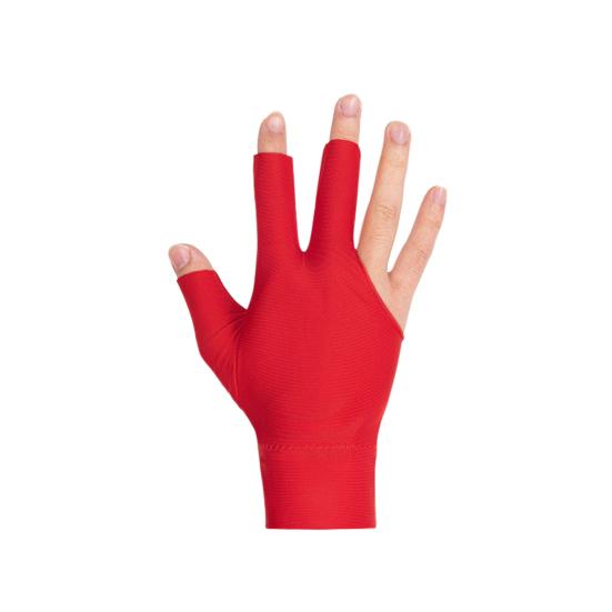 1Pc 3-Finger Billiards Glove Anti-slip Sweat-absorbing Breathable Men Women Right Hand Snooker Cue Sport