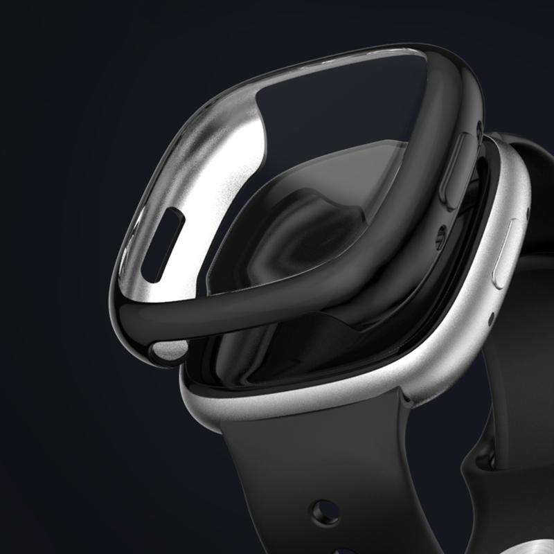 Shockproof Soft Case for FitbitVersa 4 Protector Bumper for Shell Full Protective Cover Ultra-Thin Scratch Resistant