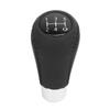 5 Speed Gear Shifter Head Genuine Leather Gear Shifter Knob Head   for Manual Gear Cars