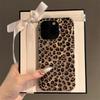Luxus-Leopardenmuster-Handyhülle für iPhone 17 Air 16 16e 15plus 14 13 12 11 Pro Max Stilvolles Tier-Muster Stoßfeste Rückabdeckung