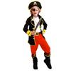 Halloween cos costumes children pirate clothes party costumes caribbean pirate captain jack dress up