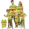 Print Cute Family Set Pajamas, Home Clothes, Family Set Long Sleeve Top Pants Set