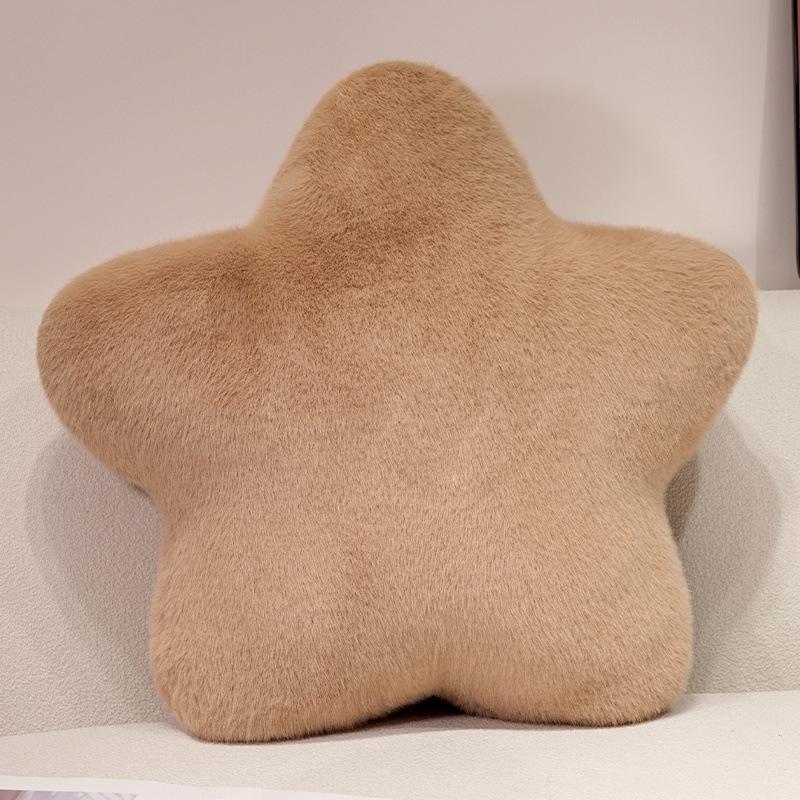 Nordic Style Star Throw Pillow Plush Toy Pentagram Doll Home Sofa Pillow Cushion Girl Doll