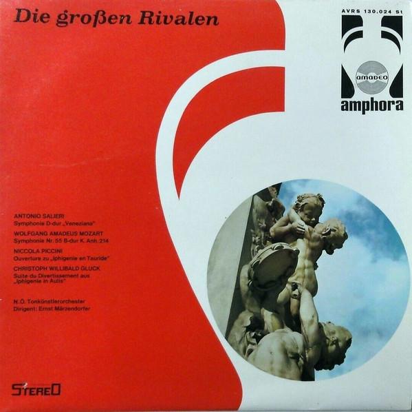 LP Record PICCINNI GLUCK SALIERI MOZART Die Grosen Rivalen AVRS130024ST AMPHORA Austria Classical Used