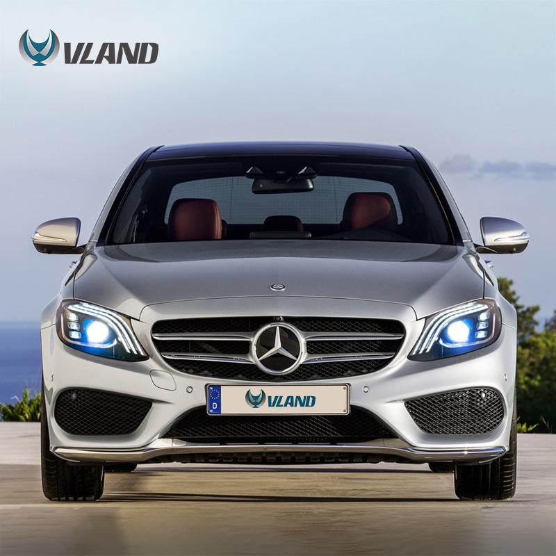 Vland LED Headlights for Mercedes-Benz C-Class W205 (2015-2020)
