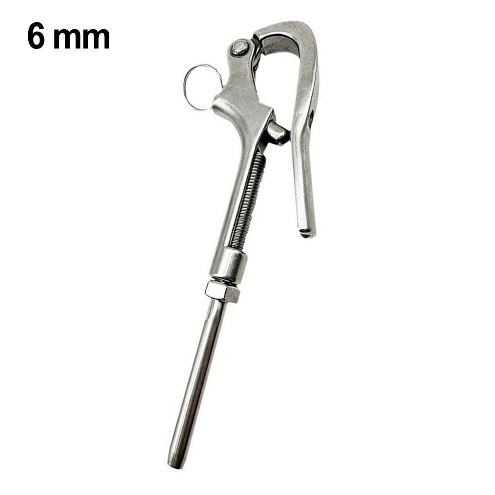 Easy Operation Hook 316 Stainless Steel Shackle Openable Pelican Hook 6mm