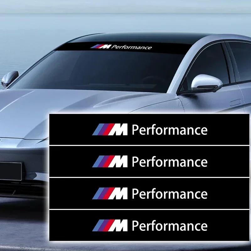 For BMW Car Windshield Sticker Front Window Decal Stickers Accessories For BMW X1 X3 X5 X7 E30 E34 E36 E53 E60 E61 E62 E70 E91 E