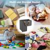 Stair Basket with Handles L Shaped Modern Lightweight Staircase Basket for Toys Clothes Office Home Stairway Tools Computers