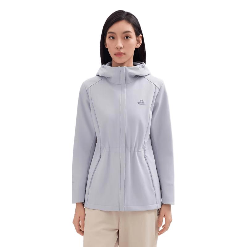 Pelliot Women's Outdoor Windproof Slim-Fit Hiking Jacket