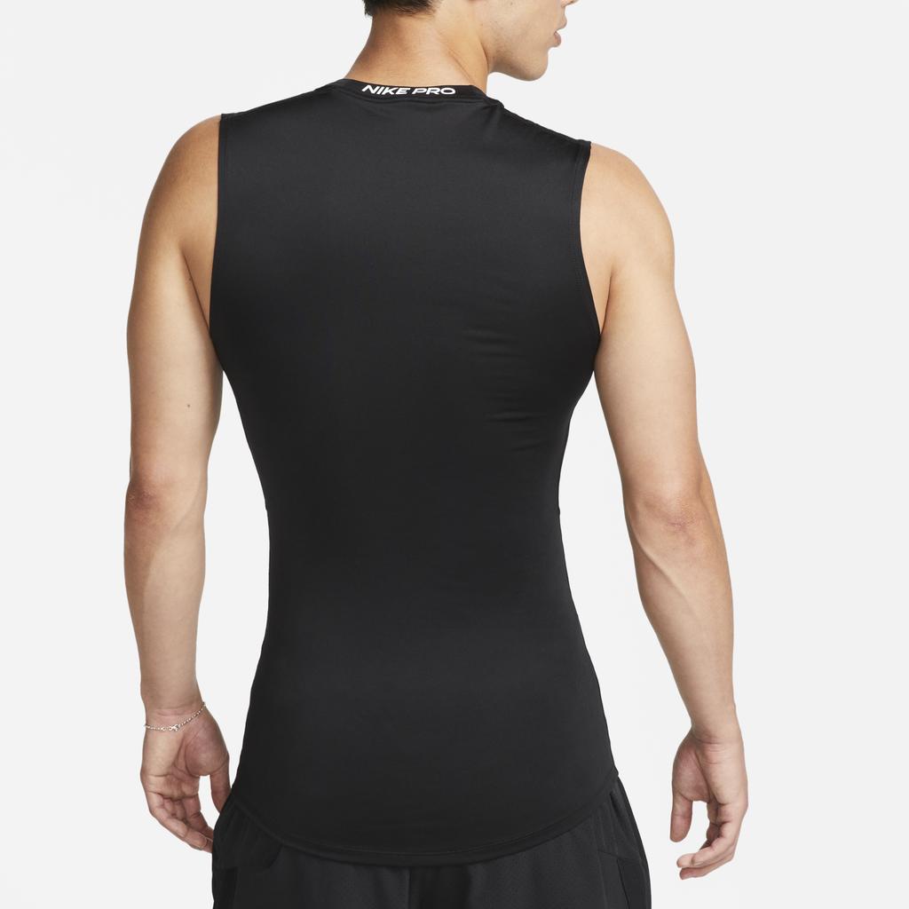 Nike Pro Solid Rychleschnoucí Kompresní Tréninkové Tílko Pánské Tílka Černá FB7915-010