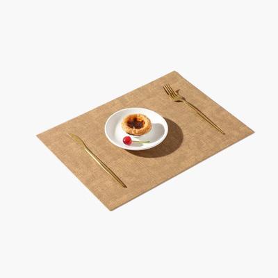 Rectangular Double-Sided Leather Placemat