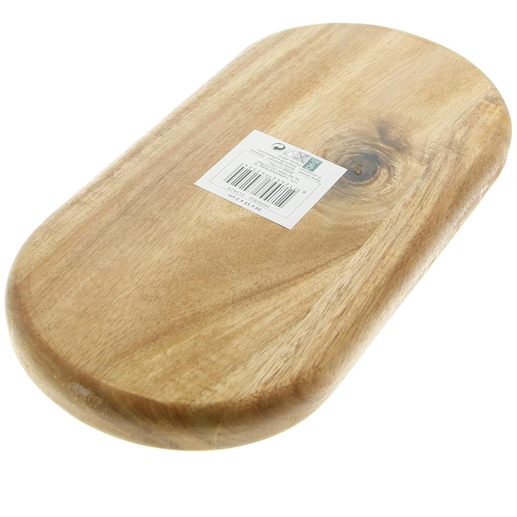 ACACIA WOODEN SERVING PLATE