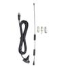 FM Radio Antenna for Indoor Use, Improve Stereo Reception, Magnetic Base Mount, Compatible with AV Audio Vedio Systems
