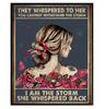 I Am The Storm Plaque Metal Tin Signs Wall Decoration Vintage Art Posters Iron Painting for Man Cave Home Cafe Garden Club Bar