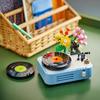 LEGO Creator Flower and Record Player Toy, Birthday Gift, Building Blocks, for Boys and Girls, Ages 8, 9, and 10, Elementary School Students, 31172