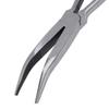 High Carbon Steel Bent Needle Nose Pliers 25 Degree Long Nose Pliers  Narrow Space Gripping