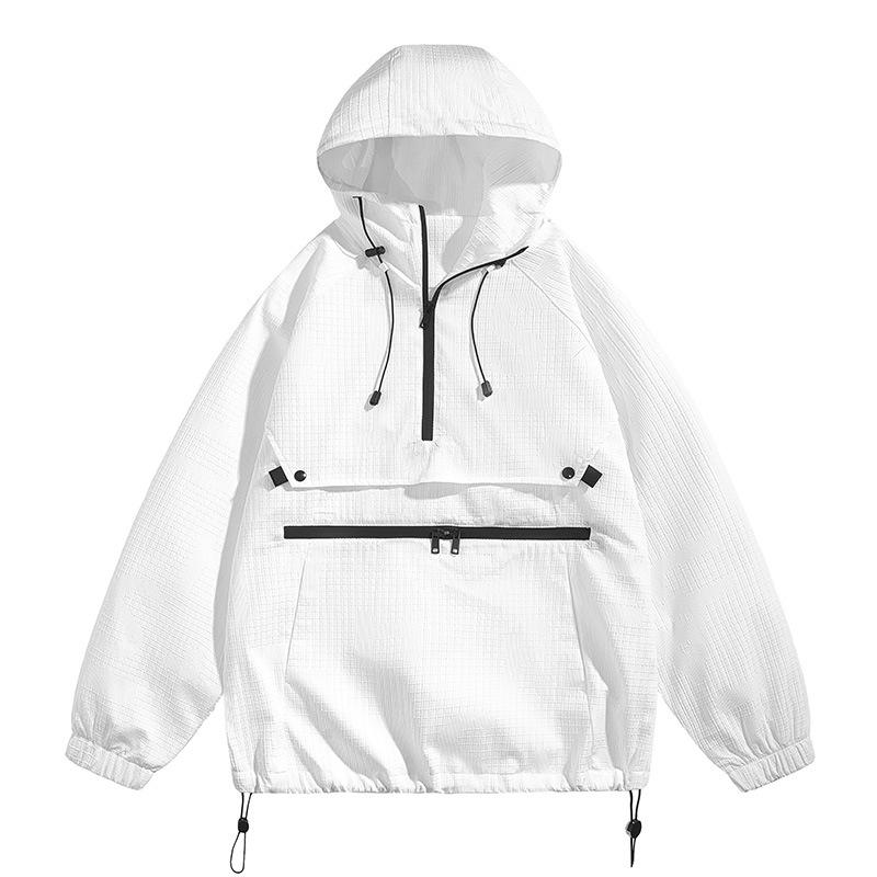 Jacket Men's Fashion Trendy Men's Casual Jacket Baseball Collar Jacket Closed Sleeve Country Trendy Jacket