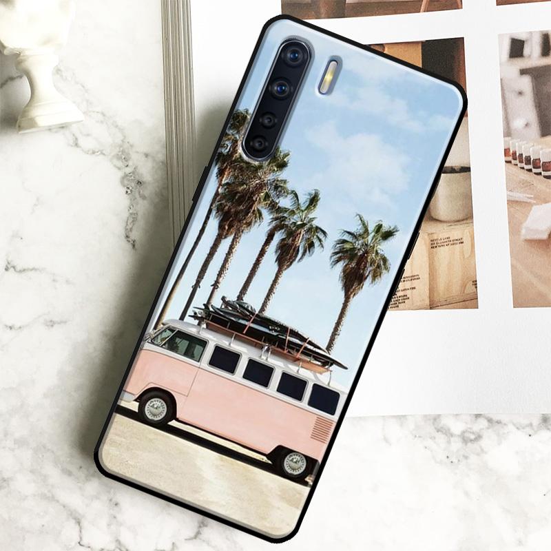 Combi Van Surf Case For Oppo A79 A18 A38 A58 A78 A98 A40 A60 A80 A16 A76 A96 A15 A74 A94 A54 A17 A77 Cover