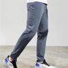 Anta Solid Color Slim Fit Logo Print Straight Leg Casual Pants Men Bottoms Gray 952227512-1