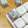 OEM Height Resin Keycap Featuring Color Foil Backlight for Mechanical Keyboards for Gamers and Collectors