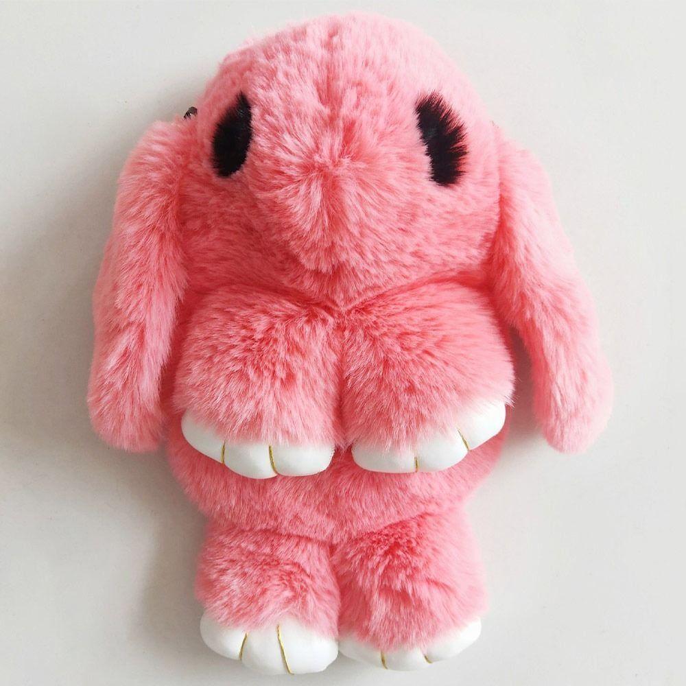 Dead Rabbit Bag Rabbit Bag Diagonal Cross Chain Rabbit Bag Imitation Otter Rabbit Bag Plush Bag One Shoulder Two Shoulder Bag