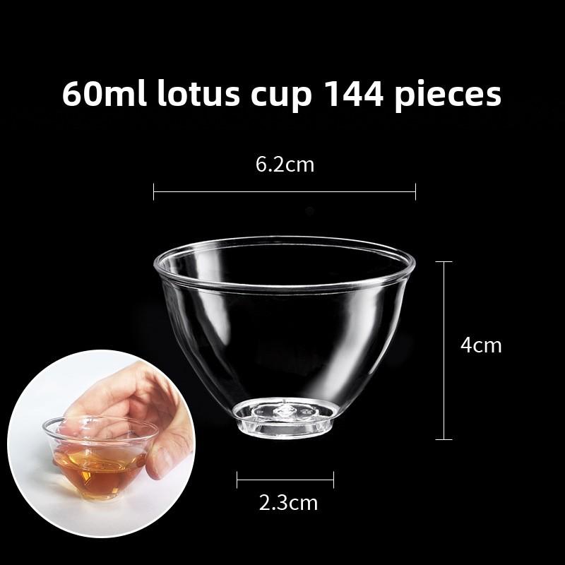 Thickened Disposable Cups Hard Airline Cups Heat Resistant Plastic Cups for Home Tea Wine