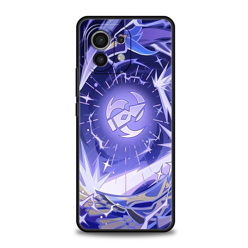 Genshin Impact Phone Case For Xiaomi Mi 15 14 13 12 11 Lite 14T 13T 12T 11T Pro Poco X7 X6 X5 X3 Pro F6 F5 F4 Cover