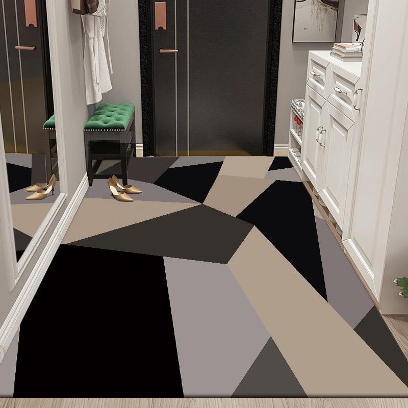 Home Floor Mat Entrance Carpet Bedroom Bedside Easy To Maintain Living Room Bathroom Simple Foot Mat