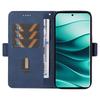 For Xiaomi Redmi Note 14 Pro+ 5G/Note 14 Pro 5G/Poco X7 5G Case Rhombus PU Leather Flip Wallet Phone Cover