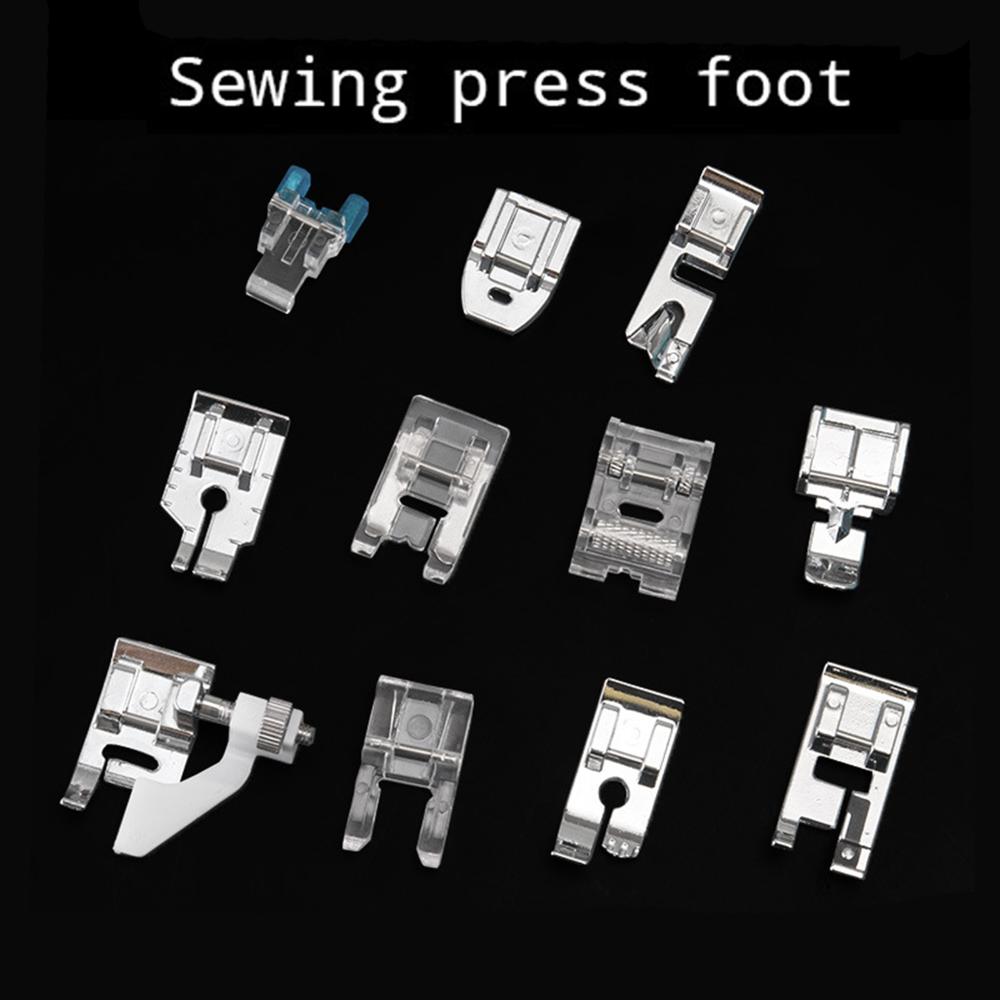 Stitch Feet Snap On Domestic Sewing Machine Foot For Brother Singer Set Embroidery Machine Foot