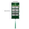 2026 Christmas Santa Claus Xmas Tree Folding Banknote Card Envelope With 10 Card Slot Merry Christmas Decorations For Home