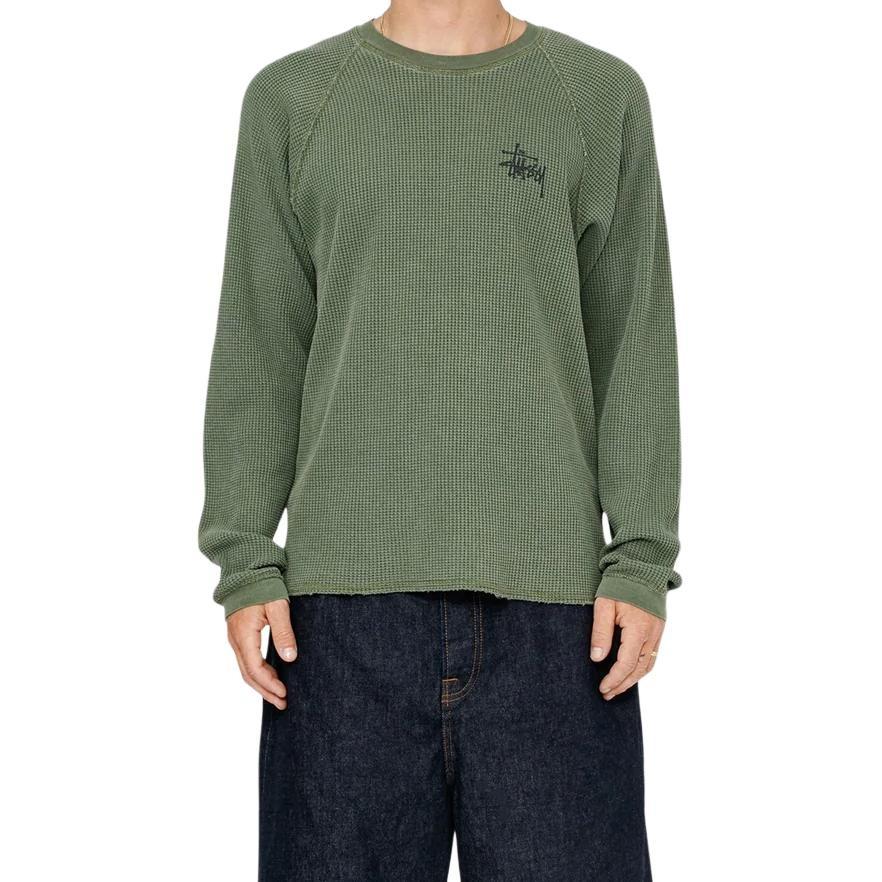 Stussy FW24 RAGLAN TERMICO LS CREW logoT Unisex 1140356