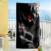 Naruto Character Personalized Text Beach Towel Soft Durable Quick-Dry Ideal for Travel Outdoor Swim Pool Yoga Surf Camping Hiking Gym Gift Holiday