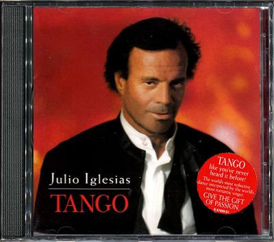 CD JULIO IGLESIAS - Tango CK67899 Columbia, Sony  1996 Japan Pop Used