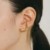 _CROISSANT EARRINGS / Gold