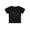 European and American Style T-shirt Summer New Letter Street Trend Short Slim Women's Clothing Wholesale