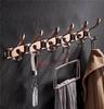 Tuqiu Rose Gold Towel Hanger Brass Wall Mounted Gold Towel holder, Copper Bathroom Hardware,kitchen hook bathroom accessories