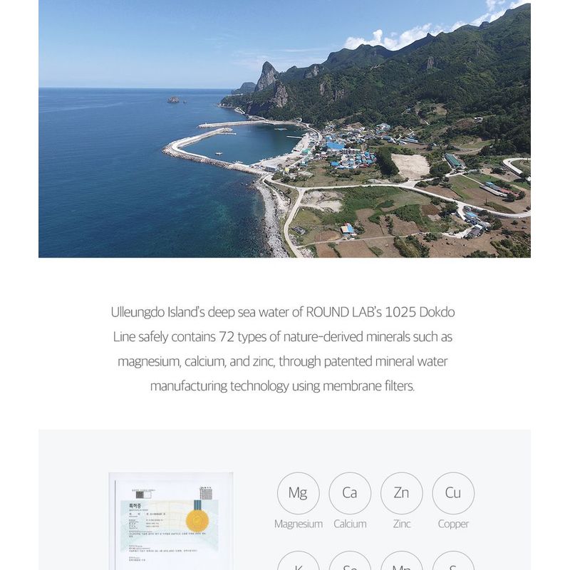 ROUND LAB - 1025 Dokdo Bubble Foam